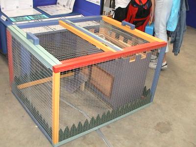 picture of Guinea Pig house and run for local nursery
