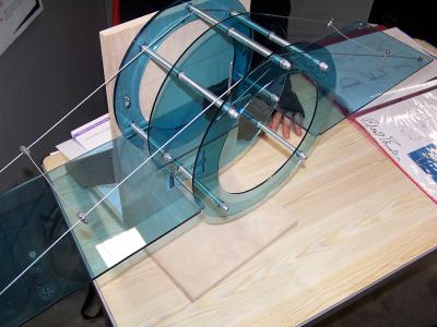 picture of Cad/Cam Acrylic Clock & CD Holder