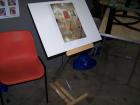 picture of Affordable Student Art Easel and Work Surface
