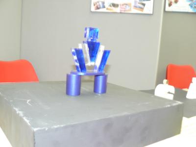 picture of Model - aftershave bottle and stand