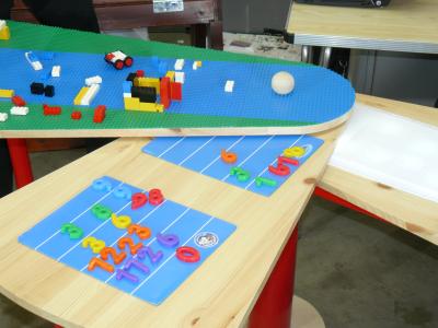 photograph of Interactive Child's Table - click for fullsize image