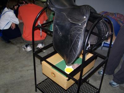 photograph of Tack Cleaning Stand - click for fullsize image