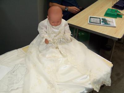 photograph of Christening Gown - click for fullsize image