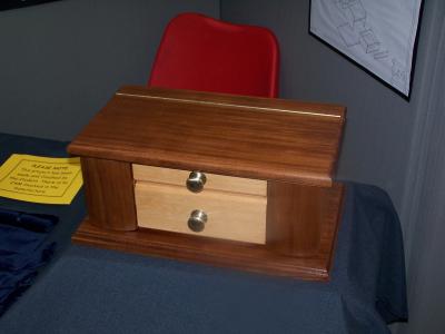 picture of Contemporary Hardwood Jewellery Box