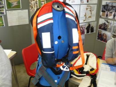 photograph of Life Jacket For Sailing - click for fullsize image