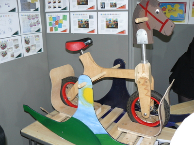 photograph of Hobby Horse See Saw Bike - click for fullsize image