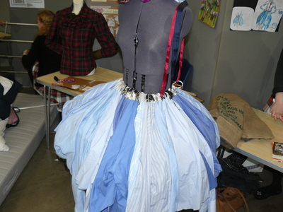 picture of Recycled dress inspired by alice in Wonderland