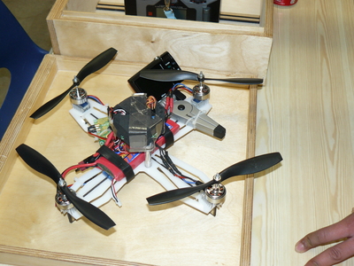 photograph of Quadcopter - click for fullsize image