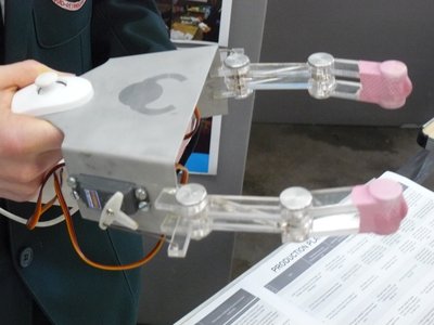 photograph of Arduino Hand - click for fullsize image