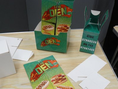 picture of Takeaway Restaurant Materials