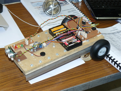 picture of Gas Sensing Prototype Vehicle