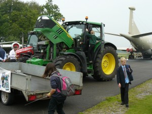 Tractors from Askham Bryan College